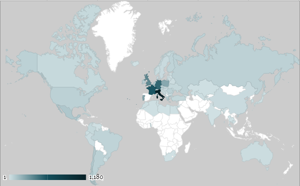 world map