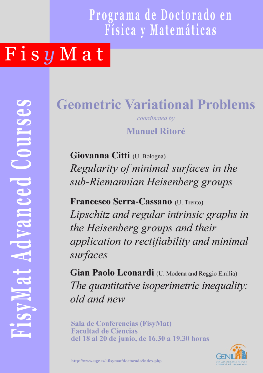 FisyMat Advanced Courses